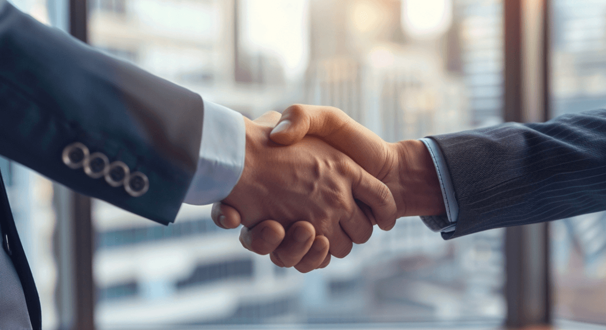 Poignée de main entreprise Educare